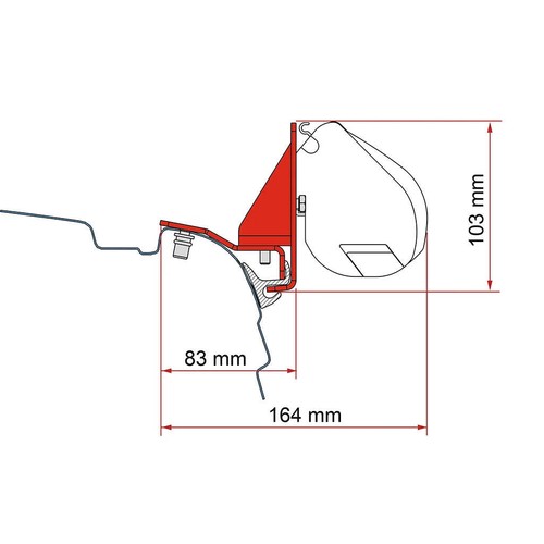 Fiamma kit t6 multirail - fiamma,