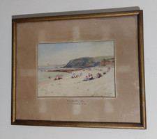 Charming 1919 Watercolour of