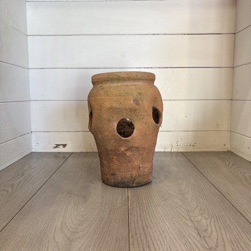 Vintage terracotta strawberry - vintage,