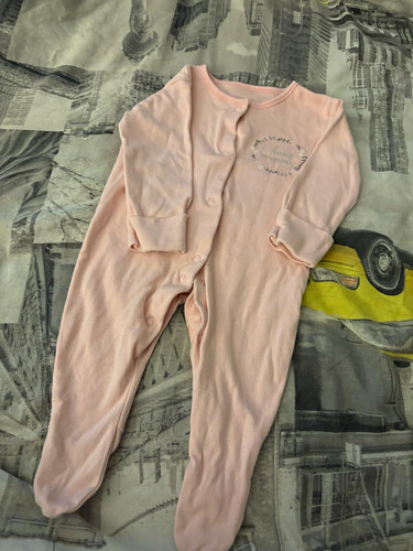 George pink footed long sleeve - footed,