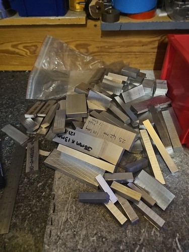 100 aluminuim square and - x,