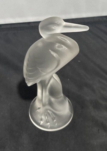 Duncan glass crystal heron - glass,