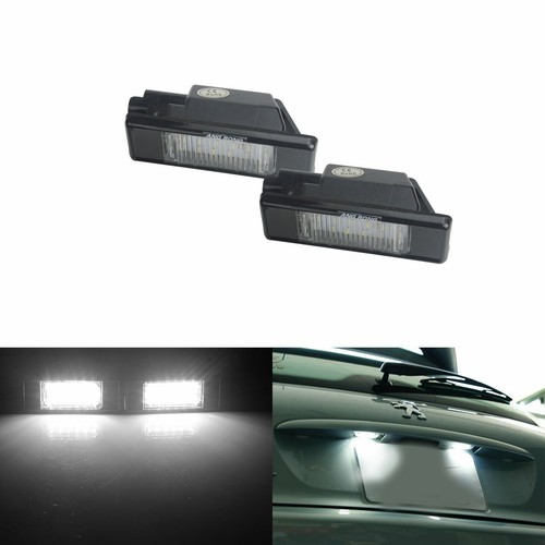 Peugeot led licence number - led,