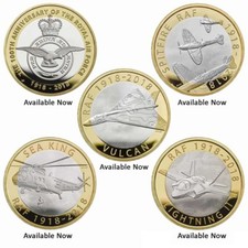 2018 NEW SEALED £2 RAF 100th