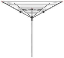 Vileda 50m 4 Arm Rotary Outdoor Washing Line | Garden Clothes Dryer Airer