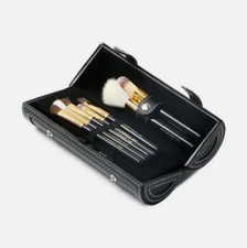 M.//A⭐/C Cosmetic Brush Set: 9 Brushes + Mirror & Case-Very Fast UK delivery