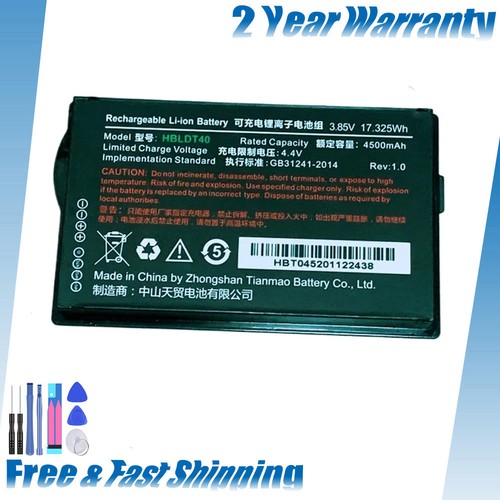 Hbldt40 85v 4500mah delivery - 3.85v,