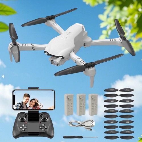 Quadcopter foldable drone - quadcopter, wifi