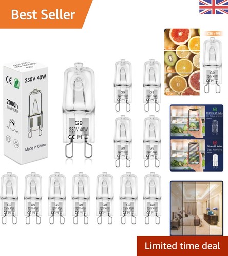 40w halogen bulbs - 40w,