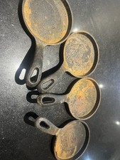 Cast Iron Saucepans X4