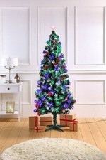 6ft Christmas Tree Fibre Optic