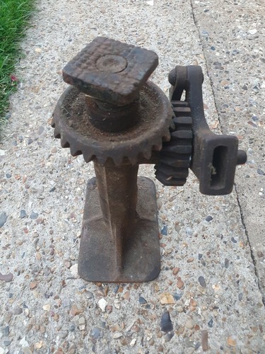 Antique vintage car jack - vintage,