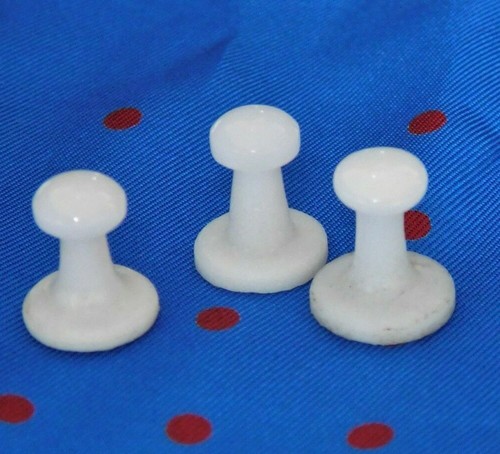 Set pearlised shirt studs - pearlised,