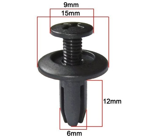 Fit plastic rivets - plastic,