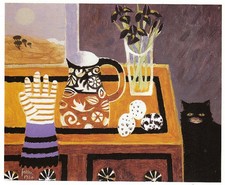 Black Cat & Glove Mary Fedden