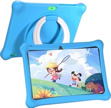 SGIN Kids Tablet 10.1 inch Android 12 Tablet for Kids 64GB Bluetooth Dual Camera