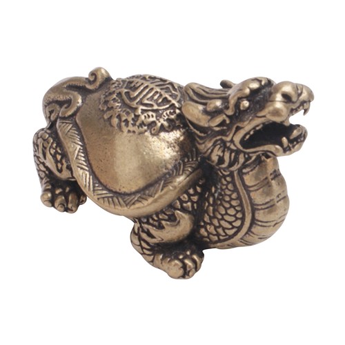 Copper brass dragon - copper, turtle