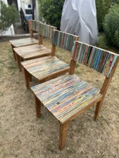 Handmade Chairs Made From Reclaimed Fishing Boats From Bali