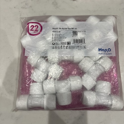 Hep20 hep2o 22mm equal tee - 22mm,