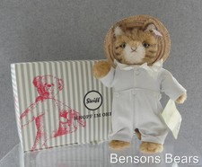 Steiff 2005 Tom Kitten Beatrix Potter Ginger Mohair Low No 11 25cms Ean 662126