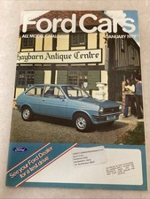 Ford Cars All Model Brochure