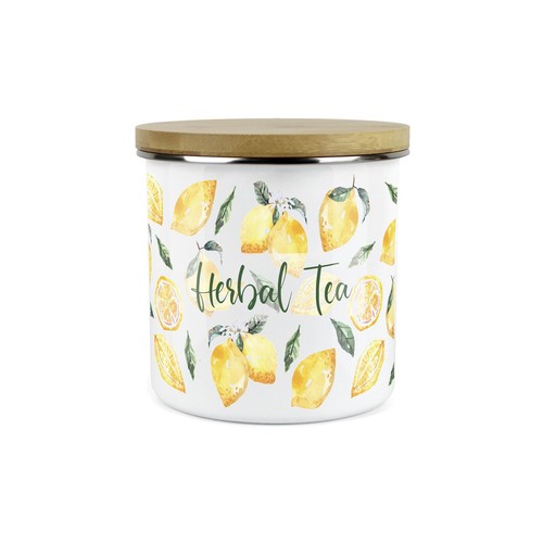 Herbal tea storage canister - storage,