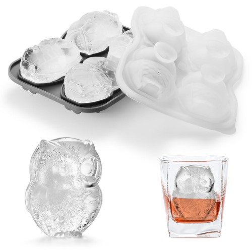 Owl ice cube mold fun - cube,