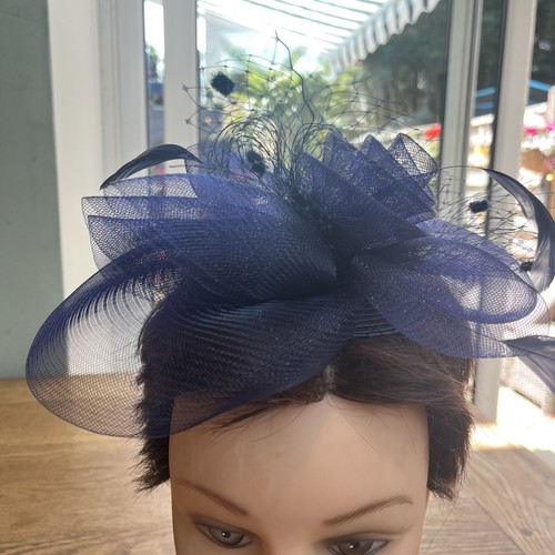 Navy blue feather - navy,