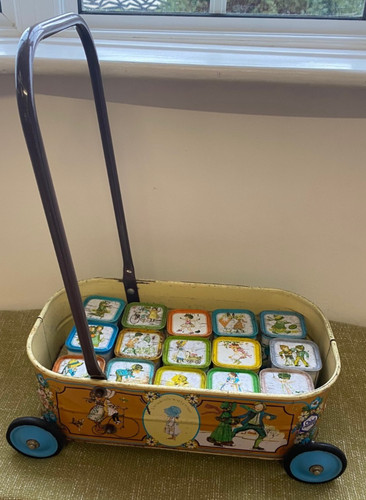 Vintage chad valley tin - vintage,