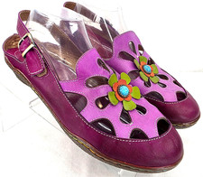 New socofy pink leather flower - leather,