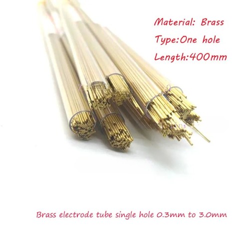 Brass electrode tube single - electrode,