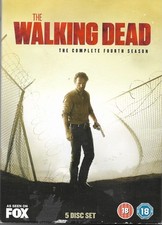 The Walking Dead The Complete Fourth Season SLIPCASE 5 DVD SET 48 HOURS TRACKED