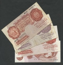 England shilling notes - england, 10