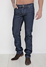  MENS STRAIGHT LEG WORK CASUAL DENIM JEANS 28 30 32 34 36 38 40 42 BILLY demina