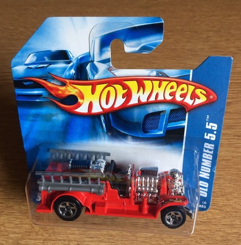 Hot wheels old number 5 - hot,
