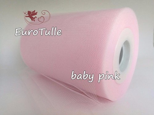 Plain tulle roll tutu - tulle, 6"