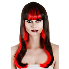 Vampire Wig Black & Red