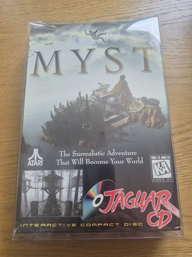 Myst atari jaguar - cd, game