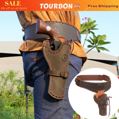 Tourbon hunting leather - tourbon, pistol