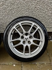 JDM MITSUBISHI Lancer Evolution 9 IX genuine wheels ENKEI  17 x 8 ET38 “PAIR”
