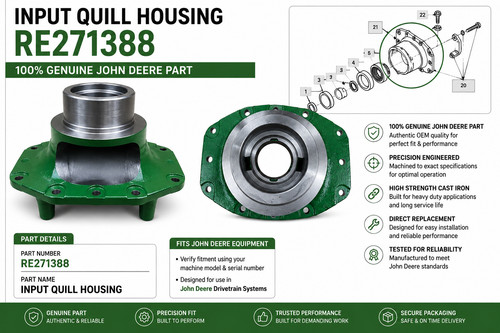 Re271388 input quill - re271388,