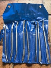 8 Pcs Riffler Course Wood