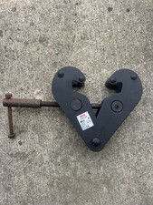 1 Ton Beam Lifting Clamp Adjustable Girder Heavy Duty Beam Hangers Black 1000Kg