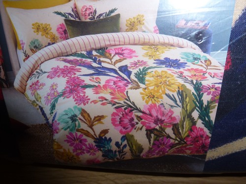 Next sunset slub double bed - sunset,