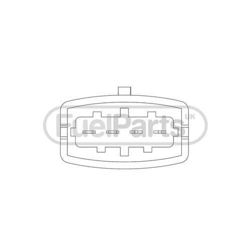 Air mass sensor for - air,
