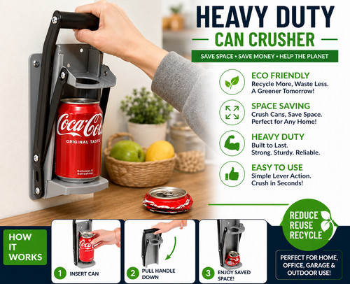 16oz can crusher - crusher, large