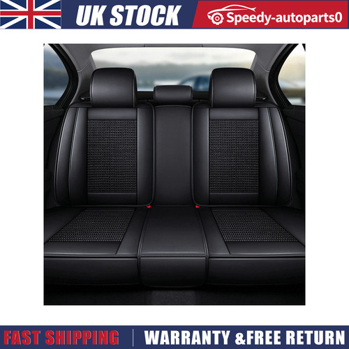 Dark black seat leather - dark,