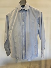 TM Lewin Mens Formal Shirt - 15" Collar, 33 Sleeve, Slim Fit - good condition