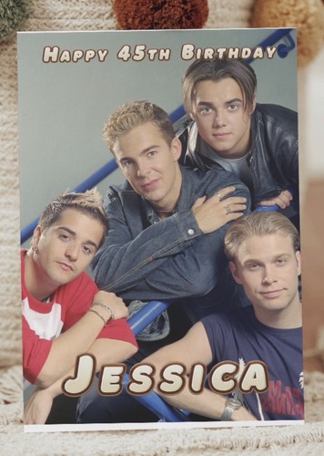 Boy band personalised - band,
