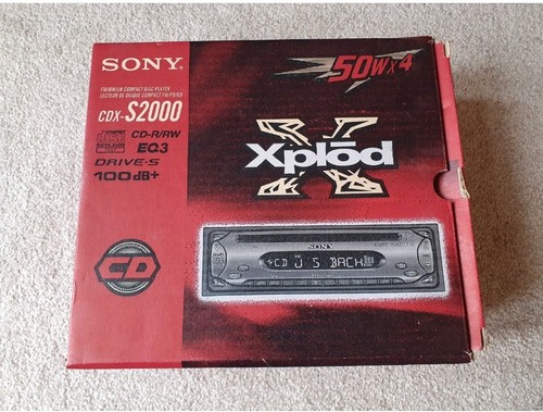 Sony xplod cdx s2000 lw - sony, fm/mw/lw